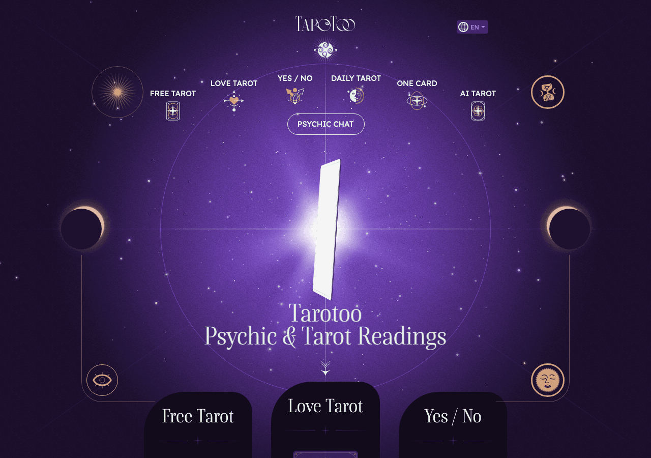 Tarotoo Conversational AI showing Conversational AI - Empowering Your Text with AI