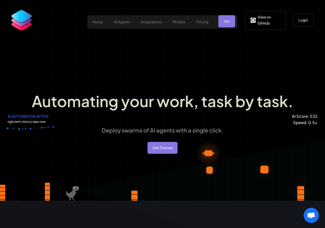 TaskAGI Productivity & Collaboration showing Productivity & Collaboration - Build AI automations in minutes, not months