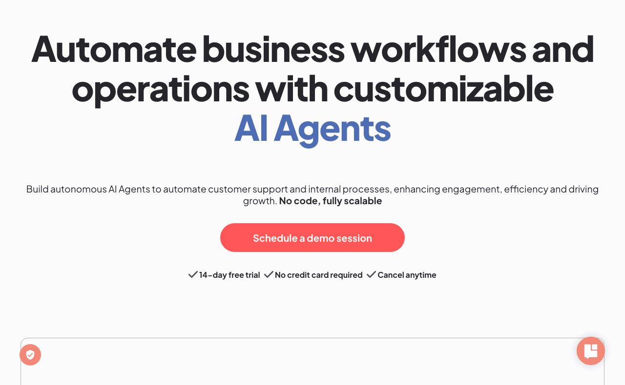 Tiledesk Conversational AI showing Conversational AI - Conversational AI without code