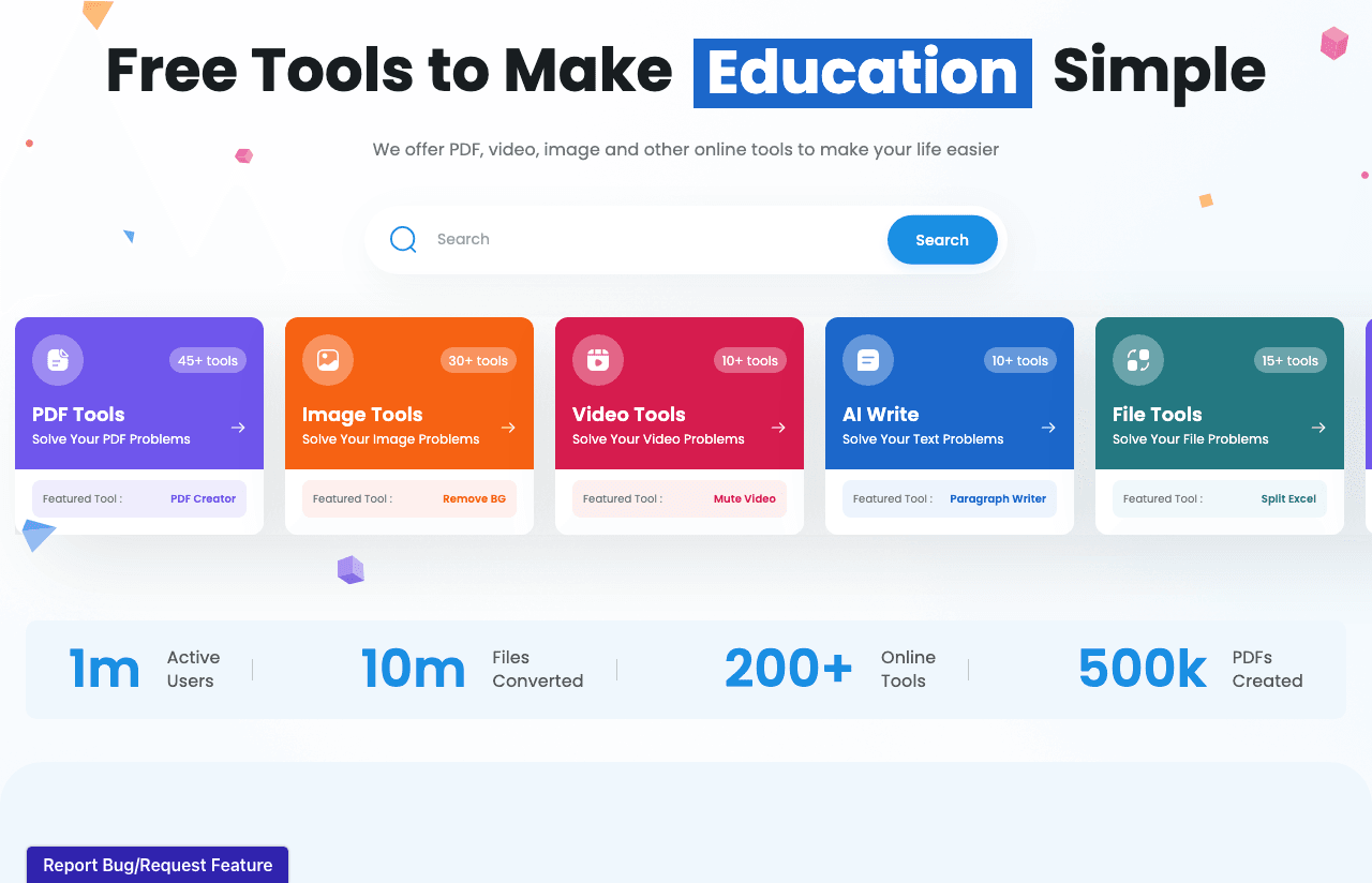 TinyWow Writing & Translation showing Writing & Translation - Free AI writing, PDF, image, video, and file tools in your brow