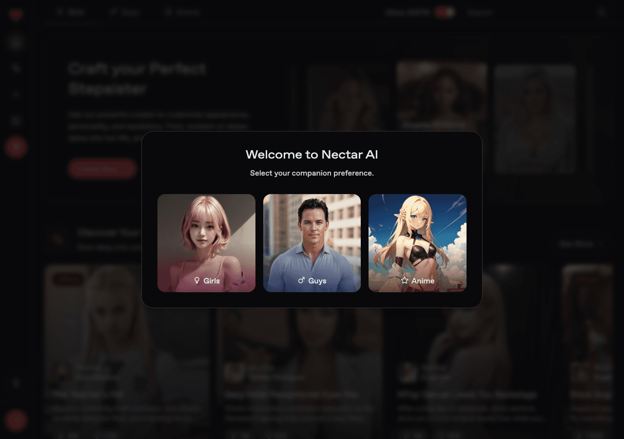 TryNectar Conversational AI showing ai companion - Empowering AI-driven Text Analysis