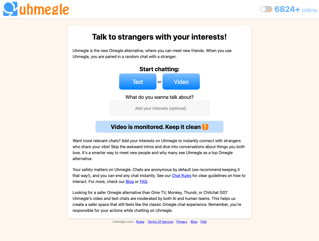 Uhmegle Productivity & Collaboration showing Productivity & Collaboration - Connect globally, chat instantly, stay safe
