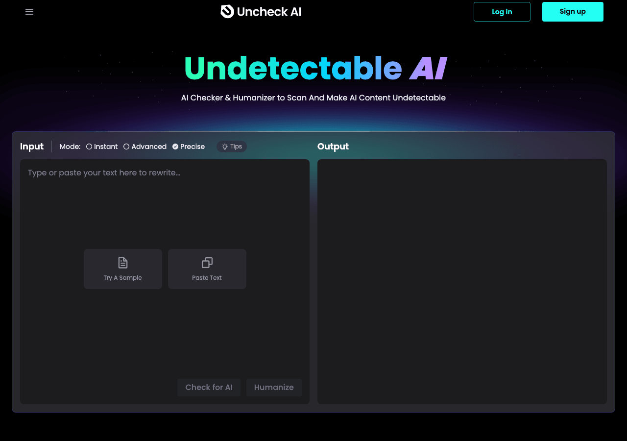 Uncheck AI Writing & Translation showing Writing & Translation - Empowering content creators with precision editing
