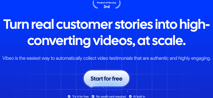 Vibeo AI Audio Generation showing Audio Generation - Empower your audio content with Vibeo AI