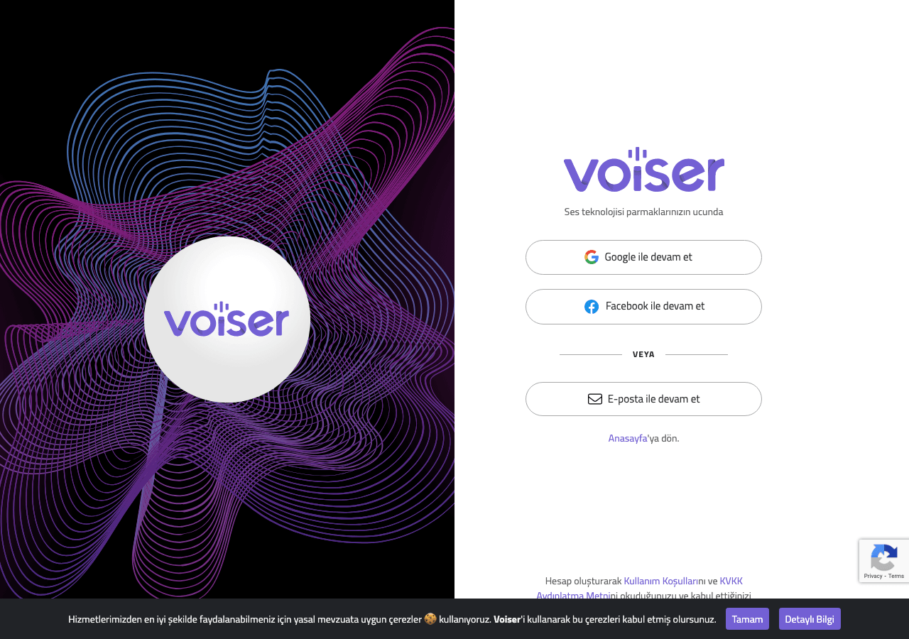 Voiser Audio Generation showing Audio Generation - Empower your content with natural-sounding voiceovers
