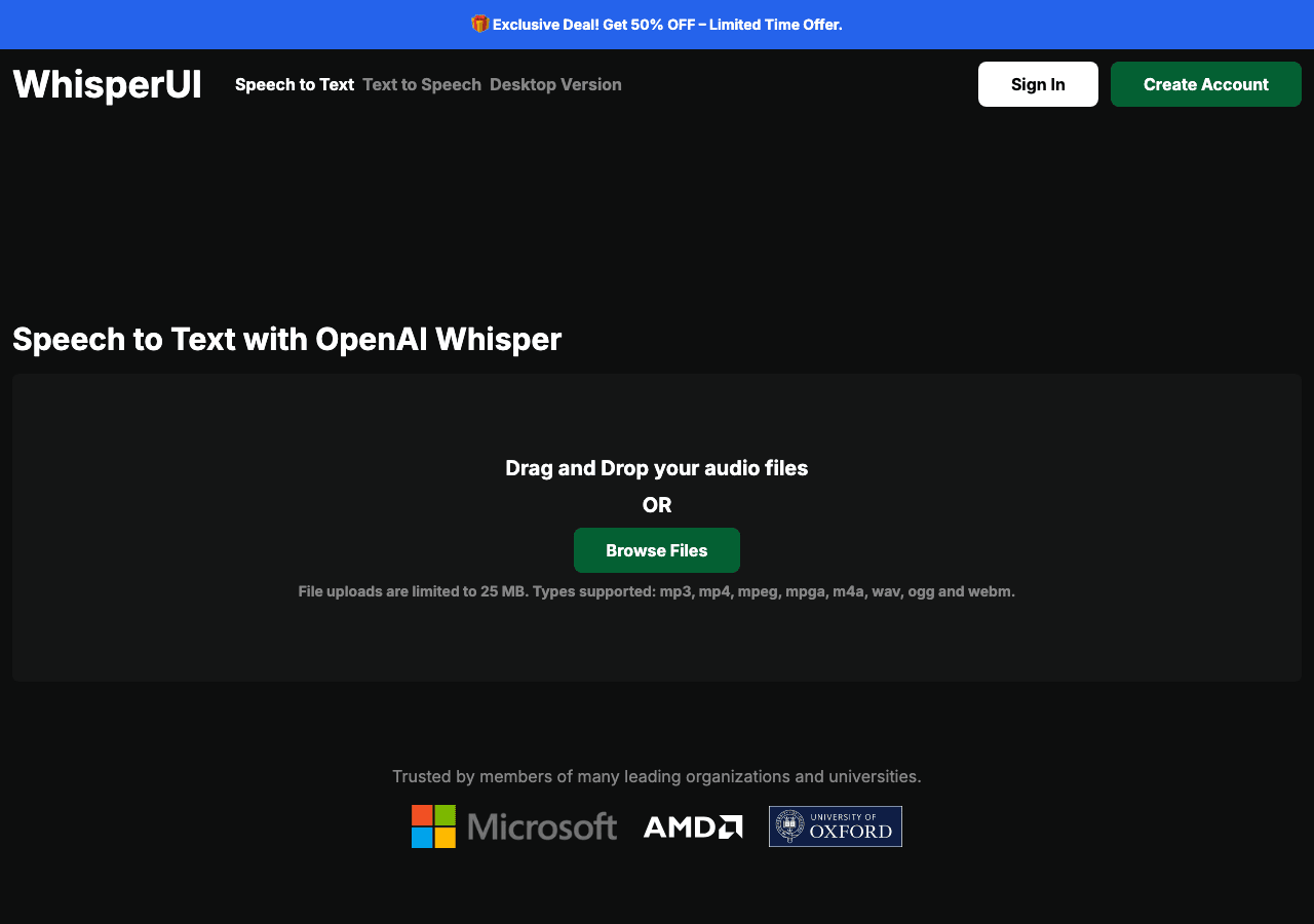WhisperUI Writing & Translation showing Writing & Translation - Simplify UI design with AI
