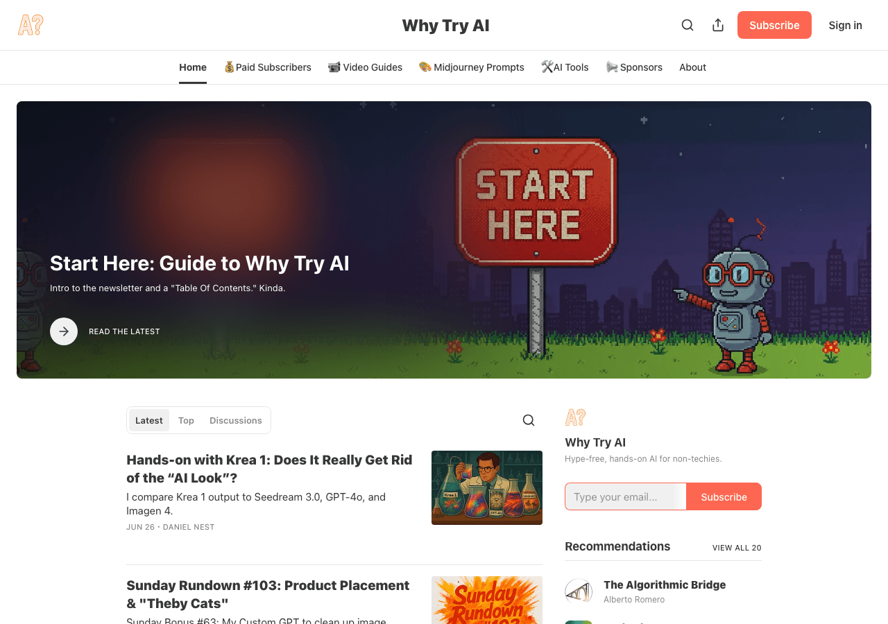 Why Try AI Search & Discovery showing Search & Discovery - Your trusted guide to the evolving world of AI
