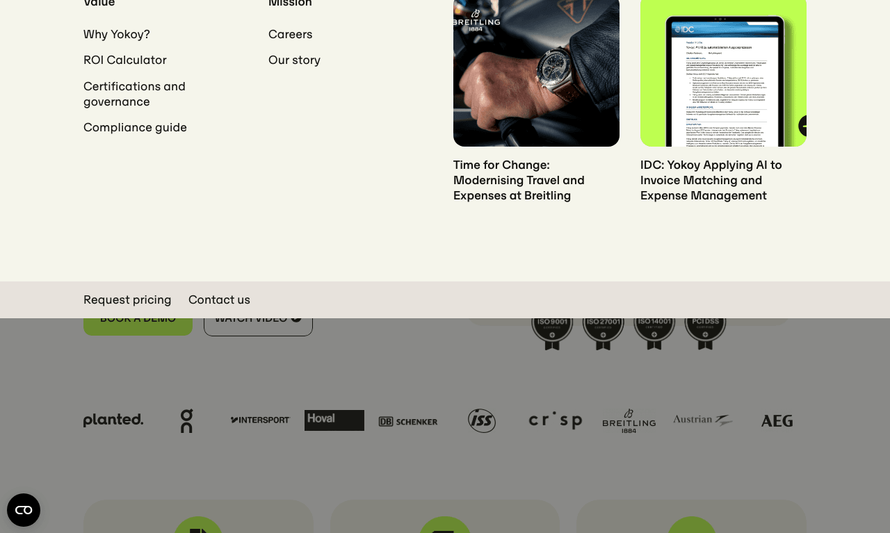 Yokoy Productivity & Collaboration showing Productivity & Collaboration - Automating Expenses. Empowering Teams.