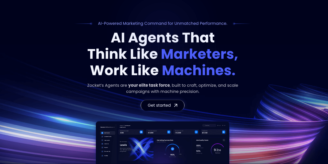 Zocket Marketing Automation showing Marketing Automation - Elevate Your Content Marketing